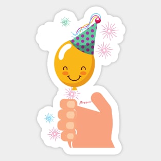 Happy Celebration Sticker